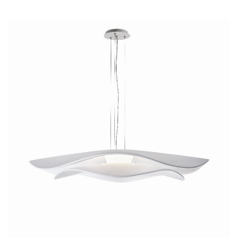 Bover Mediterrania S/105.2 1-lt 41" LED Pendant, TRIAC-White