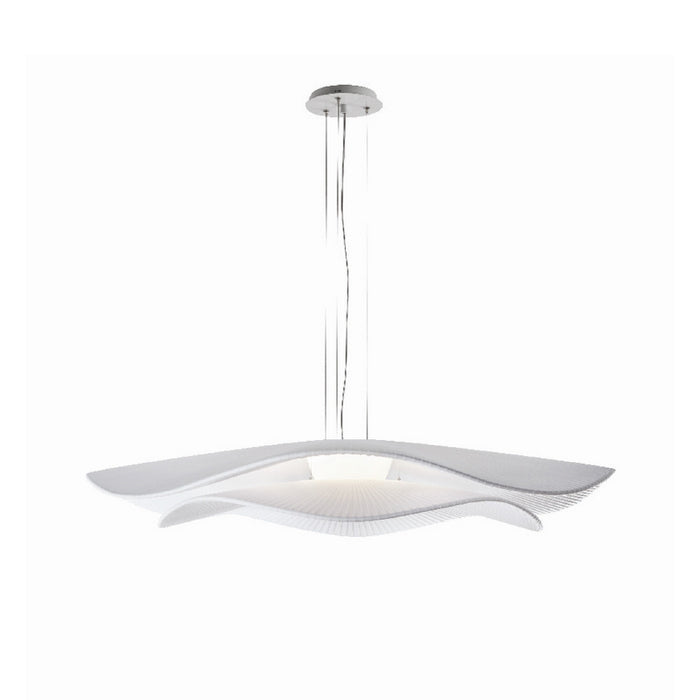 Bover Mediterrania S/105.2 1-lt 41" LED Pendant, TRIAC-White