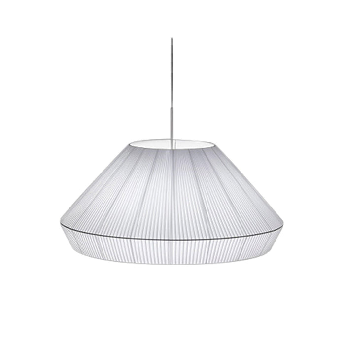 Bover Mei 125 5-lt 49" Pendant-White Translucent Ribbon