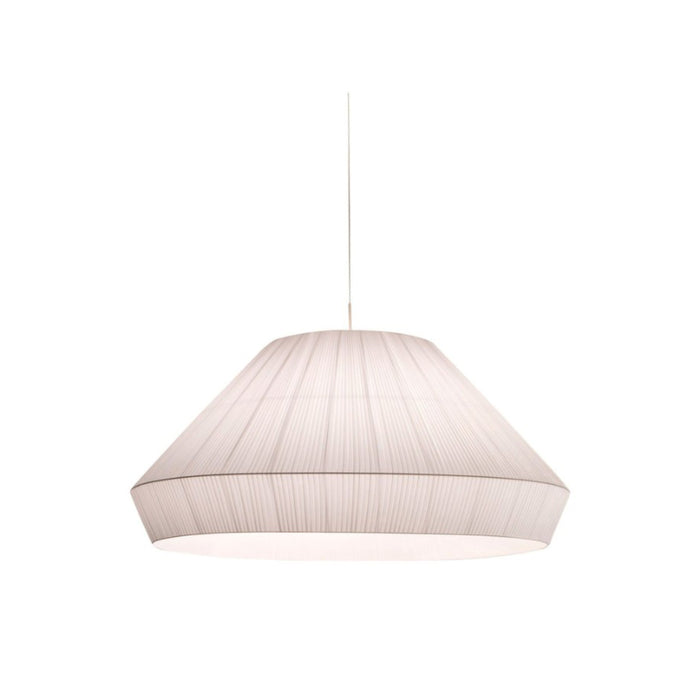 Bover Mei 150 6-lt 59" Pendant-White Translucent Ribbon
