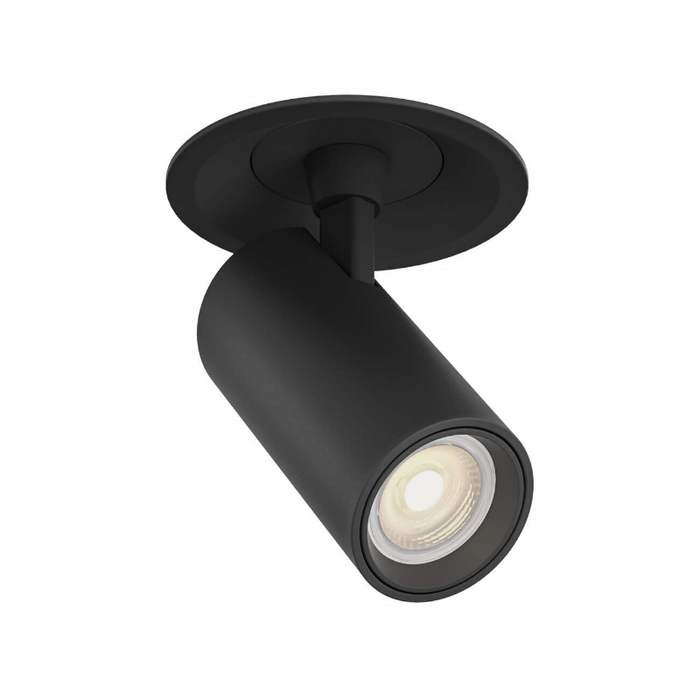Dals MFD03-MW-CC Aperture 8W/10W/12W Multifunctional Recessed Downlight, 5CCT Selectable - Black