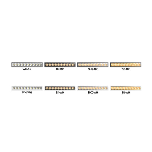 Elite MR-F-D-10 Micro Series 10-Module Recessed Downlight, 40Β° Beam