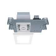 WAC MT-4115T Silo Multiples 1 Light Non-IC Rated Housing with Light Engine and Trim - White/White
