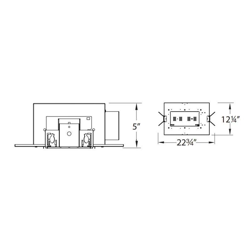 WAC MT-5LD225H 2-lt Tesla LED Multiple Spot Housing