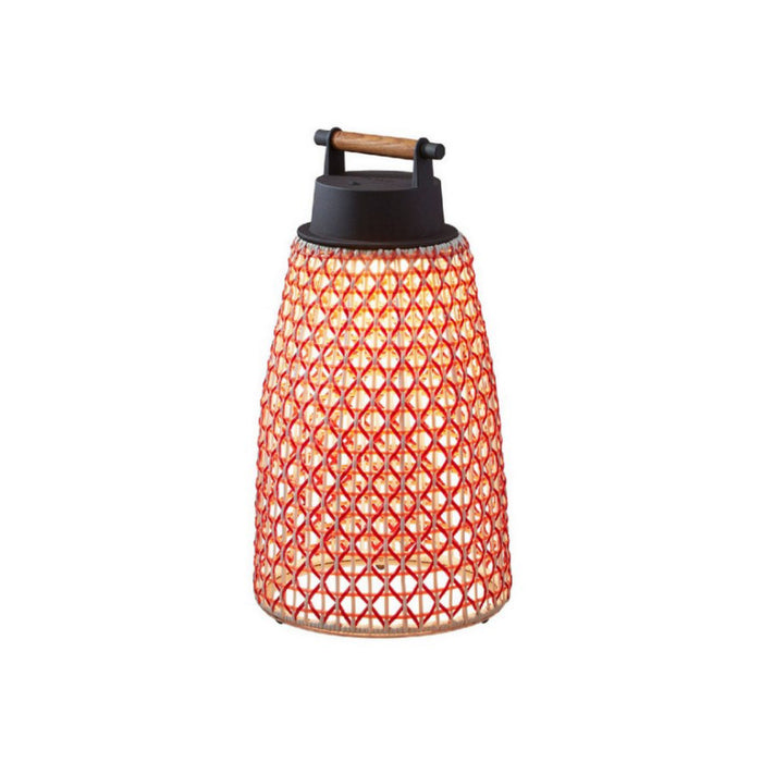 Bover Nans Portable M/49/R 1-lt 19" Tall LED Outdoor Table Lamp-Red