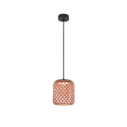 Bover Nans S/21 1-lt 9" LED Outdoor Pendant, 0-10V-Red