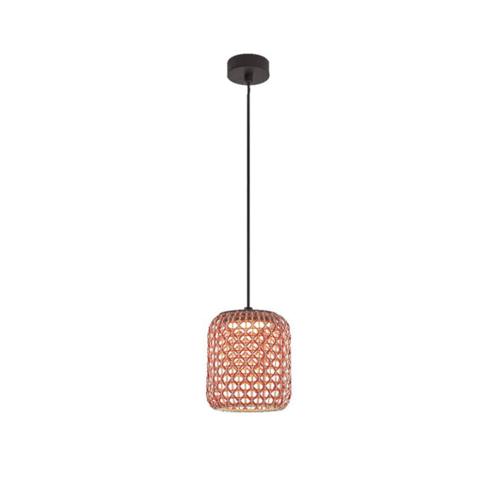 Bover Nans S/21 1-lt 9" LED Outdoor Pendant, 0-10V-Red