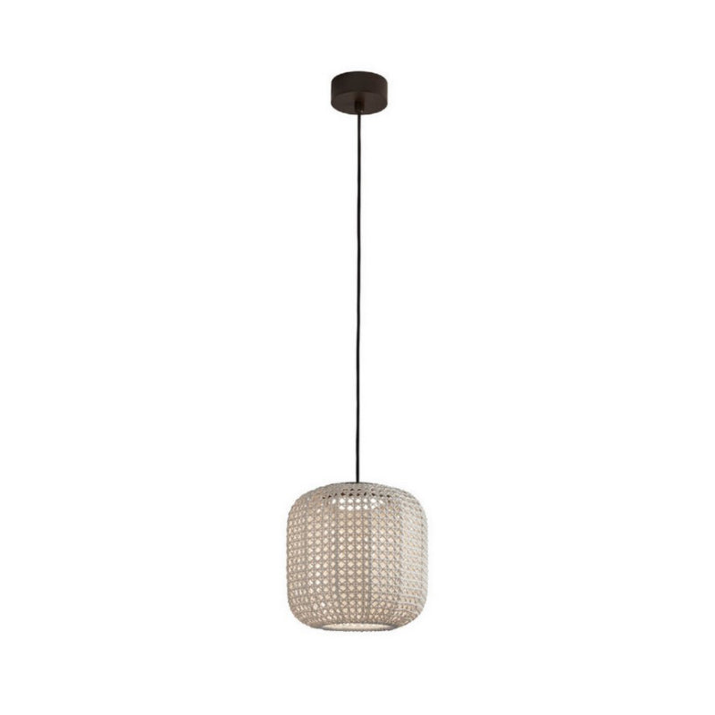 Bover Nans S/31 1-lt 12" LED Outdoor Pendant, TRIAC-Beige