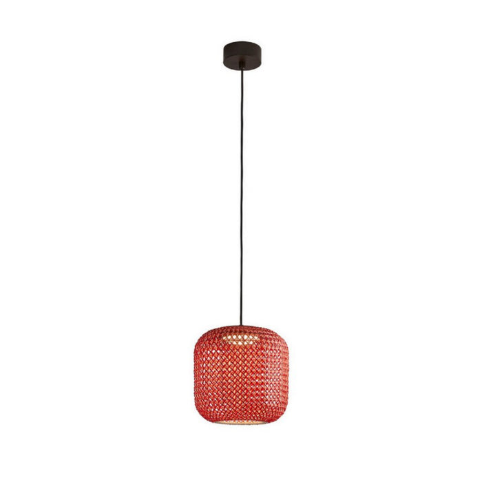 Bover Nans S/31 1-lt 12" LED Outdoor Pendant, 0-10V-Red
