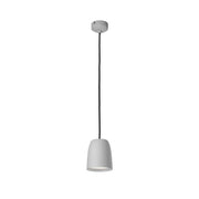 Bover Nut S/10 1-lt 4" LED Pendant-Textured Light Grey