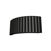 Accord 4039 Slatted 2-lt 16" LED Wall Light, E26 Base - Organic Black