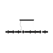 Accord 1502 Flow 16-lt 71" LED Pendant - Organic Black