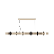 Accord 1501 Flow 12-lt 59" LED Pendant - Organic Cappuccino