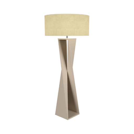 Accord 3029 Spin 1-lt 65" Tall LED Floor Lamp - Organic Cappuccino