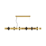 Accord 1501 Flow 12-lt 59" LED Pendant - Organic Gold