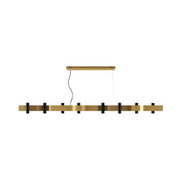 Accord 1502 Flow 16-lt 71" LED Pendant - Organic Gold