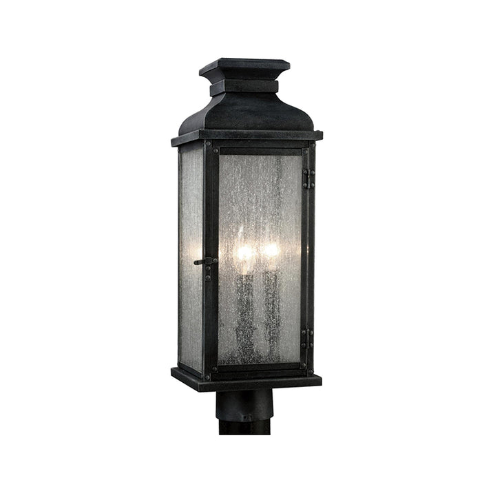 Visual Comfort OL11107 Pediment 3-lt Outdoor Post