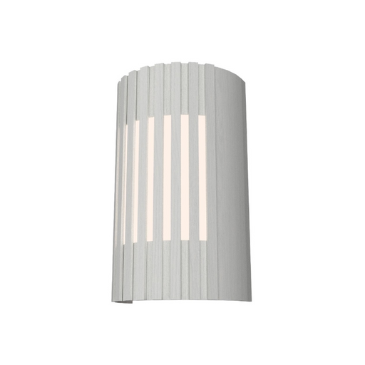 Accord 420 Slatted 2-lt 12" Tall LED Wall Light, E26 Base - Organic White