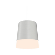 Accord 1100 Conical 1-lt 6" LED Pendant, E26 Base - Organic White