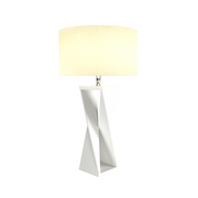 Accord 7044 Spin 1-lt 29" Tall LED Table Lamp - Organic White