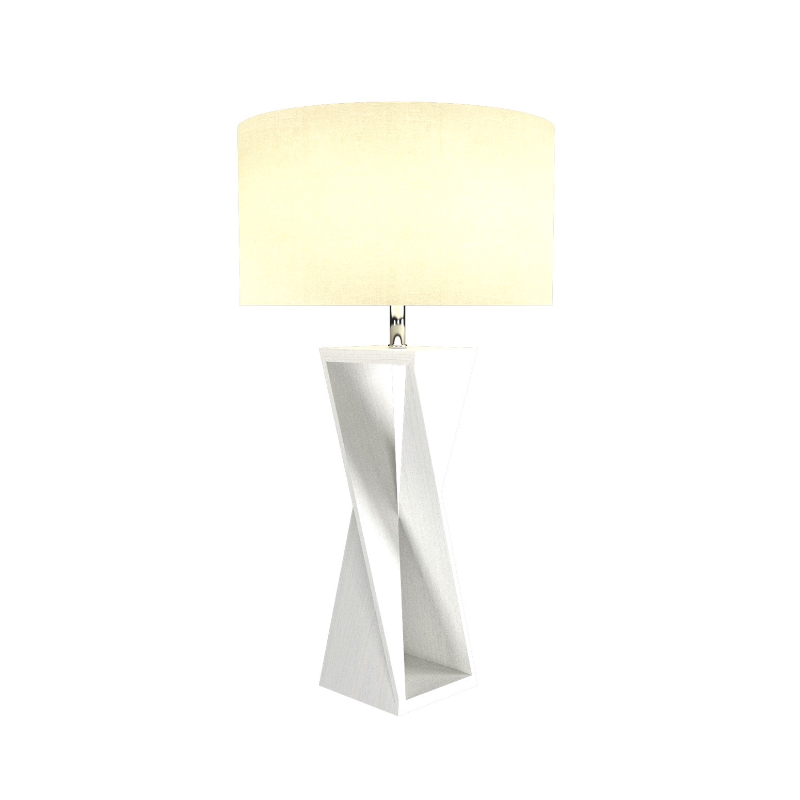 Accord 7044 Spin 1-lt 29" Tall LED Table Lamp - Organic White