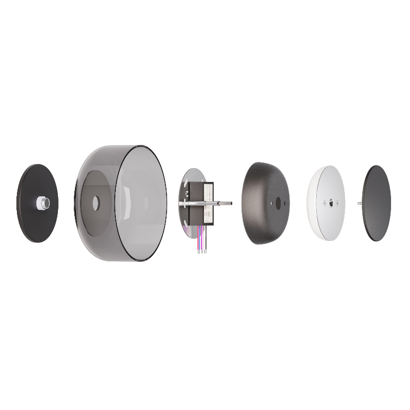 Pablo Designs Totem LED Wall Sconce, 3CCT Selectable