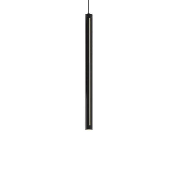 Dals PDLED120-36 1-lt 36" LED Cylindrical Pendant, 3CCT Selectable - Black