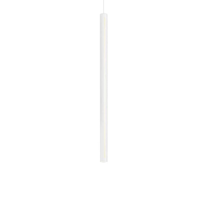 Dals PDLED120-48 1-lt 48" LED Cylindrical Pendant, 3CCT Selectable - White