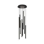 Dals PDLED120-8 8-lt 26" LED Cylindrical Pendant Round Cluster, 3CCT Selectable