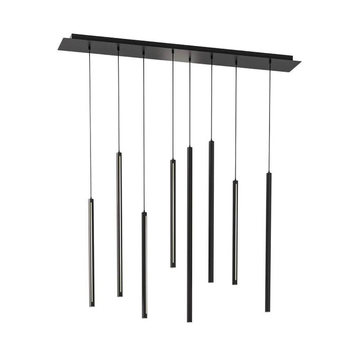 Dals PDLED120-8SQ 8-lt 84" LED Cylindrical Pendant Rectangular Cluster, 3CCT Selectable