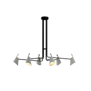 Accord 1447 Balance 6-lt 61" LED Pendant-Organic White