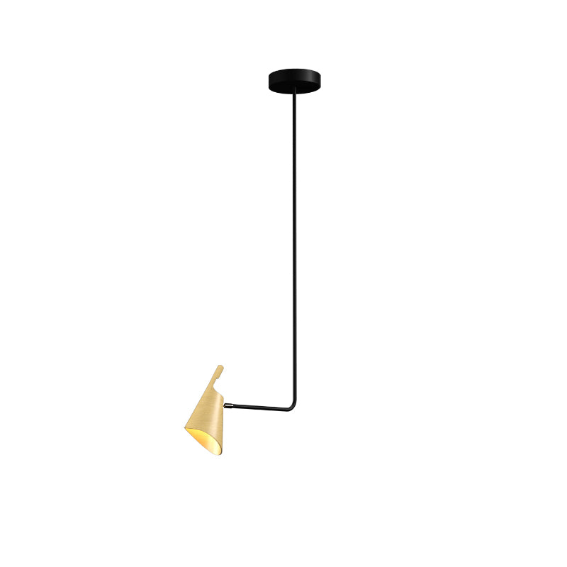 Accord 1445 Balance 1-lt 7" LED Pendant-Organic Gold