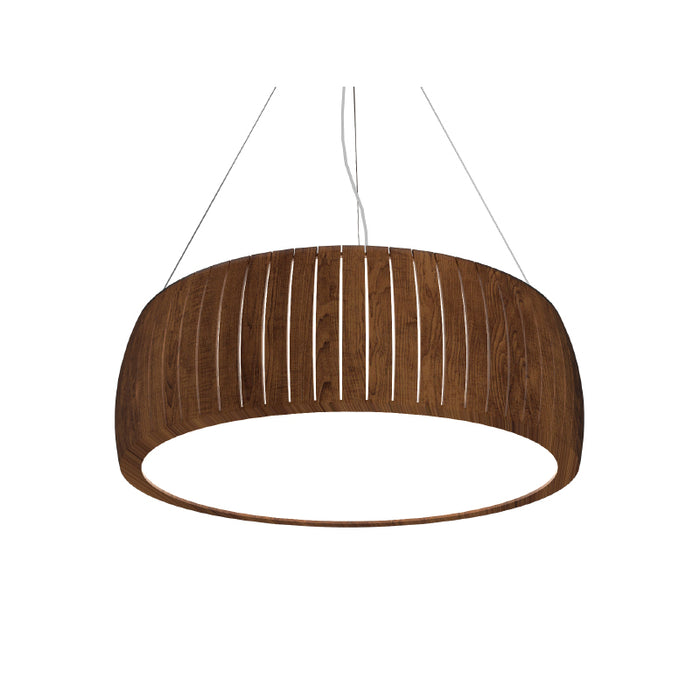 Accord 1113 Barril 1-lt 32" LED Pendant-Imbuia