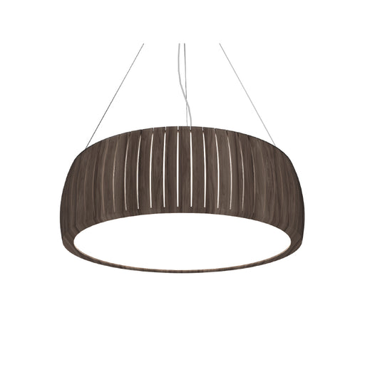 Accord 1112 Barril 1-lt 28" LED Pendant-American Walnut