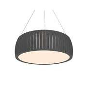 Accord 1110 Barril 3-lt 20" LED Pendant-Organic lead Grey