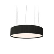 Accord 231 Cylindrical 3-lt 20" LED Pendant-Organic Black