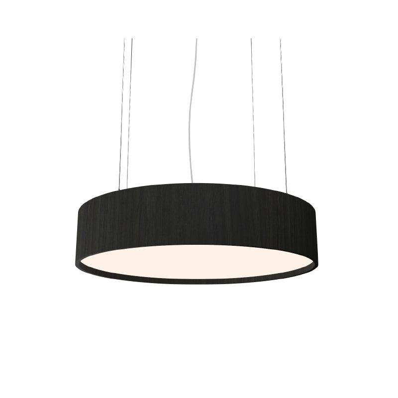 Accord 231 Cylindrical 3-lt 20" LED Pendant-Organic Black