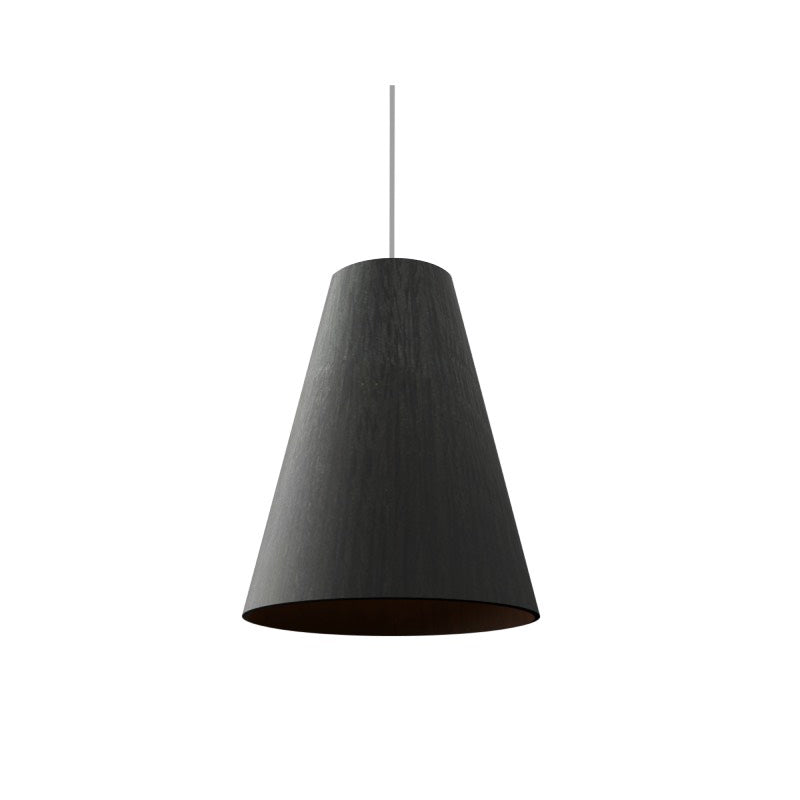 Accord 1483 Conical 1-lt 11" LED Pendant-Charcoal