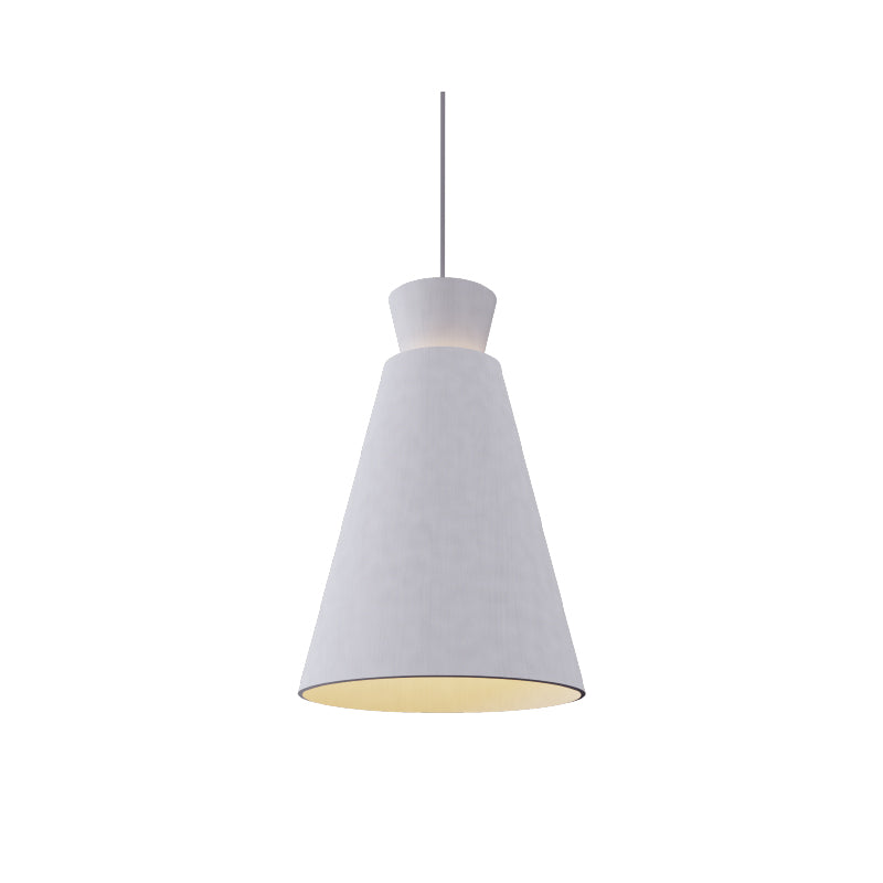 Accord 1473 Conical 1-lt 11" LED Pendant-Organic White