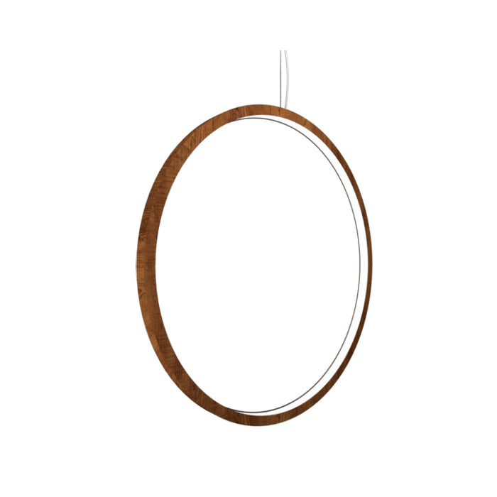 Accord 1295 Frame 1-lt 28" LED Pendant-Imbuia