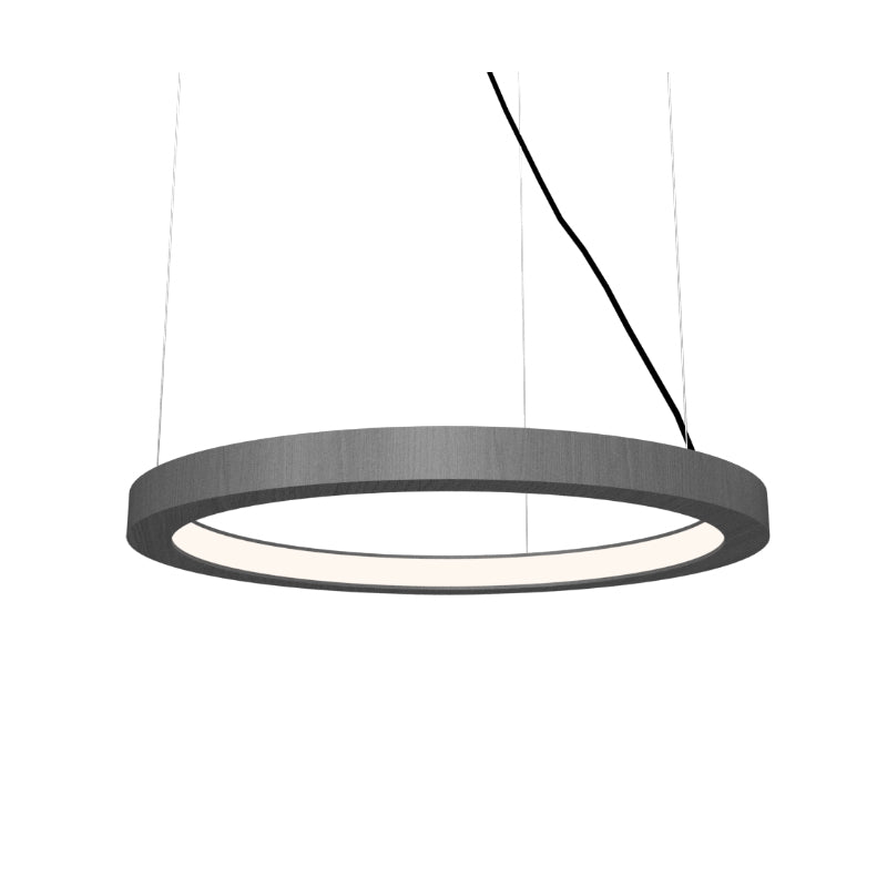 Accord 1415LED Frame 1-lt 16" LED Pendant-Organic lead Grey