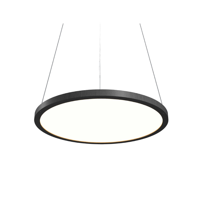 Accord 1442 Naia 1-lt 21" LED Pendant-Organic lead Grey