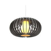 Accord 1185 Stecche Di Legno 1-lt 31" LED Pendant-Organic lead Grey