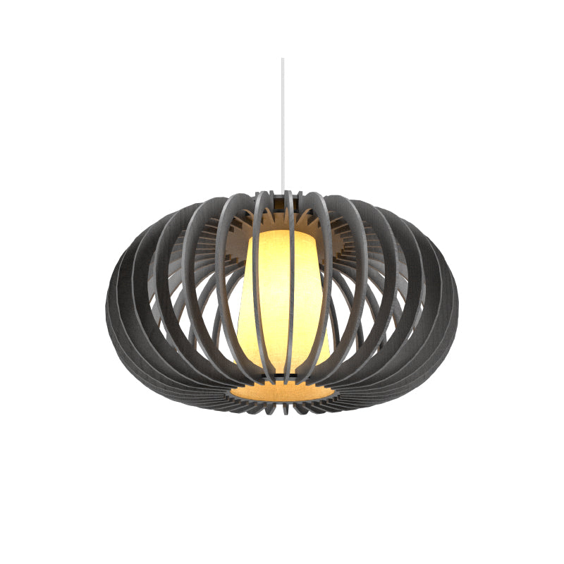 Accord 1185 Stecche Di Legno 1-lt 31" LED Pendant-Organic lead Grey