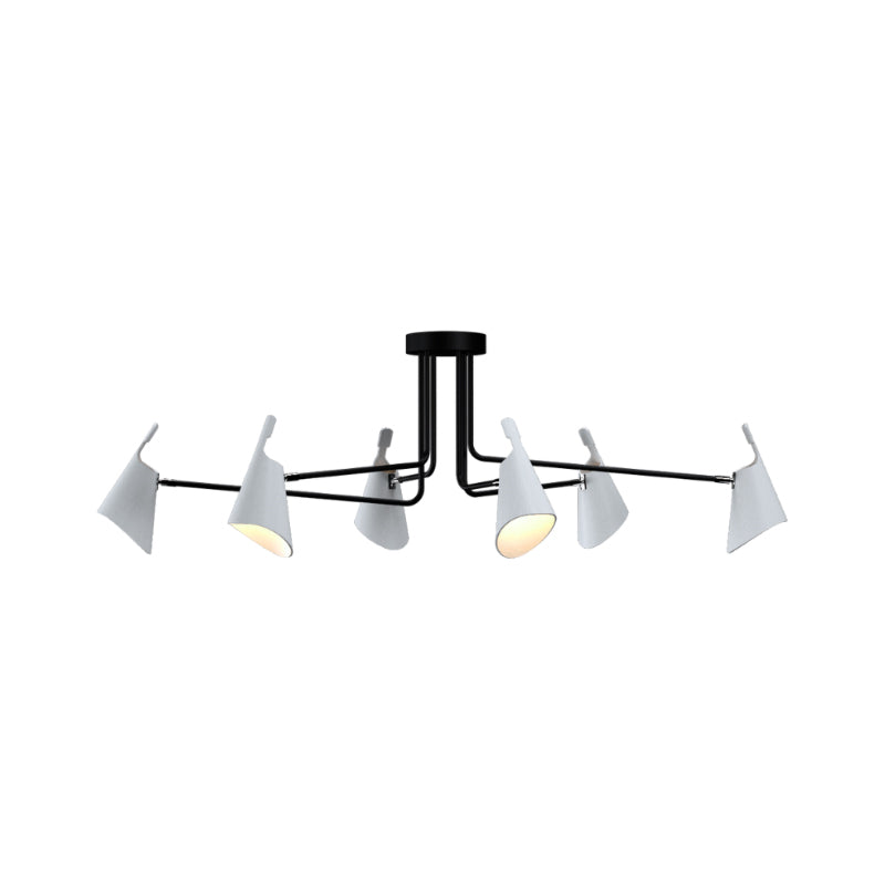 Accord 5104 Balance 6-lt 61" LED Ceiling Mounted-Organic White