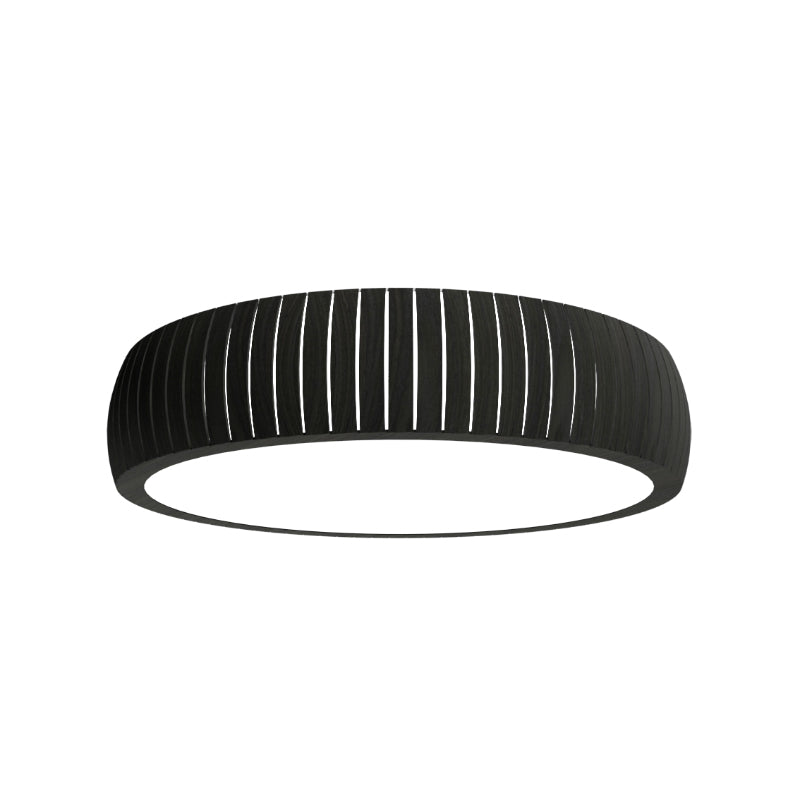 Accord 5038LED Barrel 1-lt 20" LED Flush Mount-Charcoal