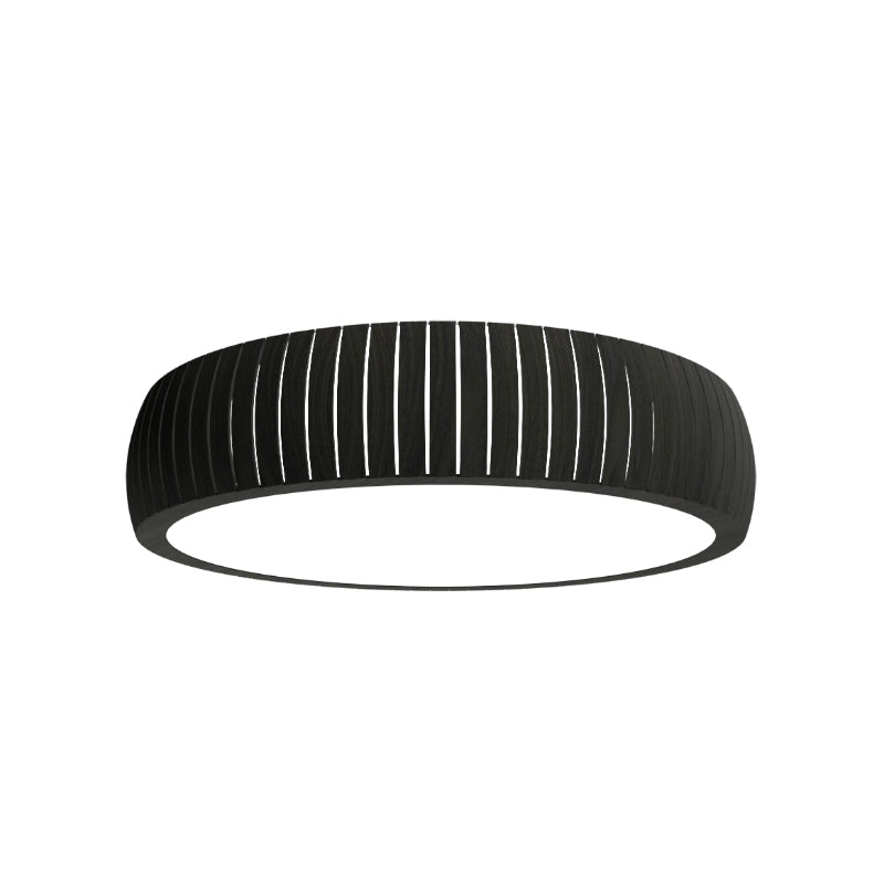 Accord 5041LED Barrel 1-lt 32" LED Flush Mount-Charcoal