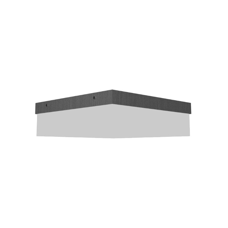 Accord 577LED Clean 1-lt 8" LED Flush Mount-Organic lead Grey
