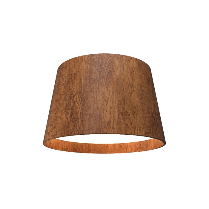 Accord 5100LED Conical 18" LED Flush Mount-Imbuia
