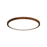 Accord 5089LED Naia 1-lt 14" LED Flush Mount-Imbuia